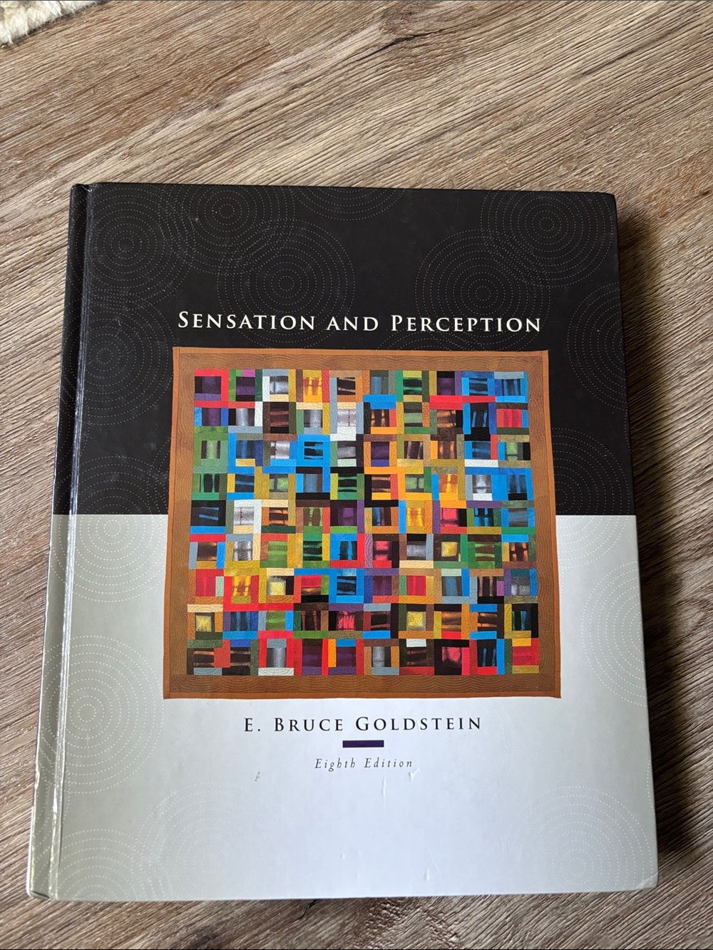 E. Bruce Goldstein Sensation and Perception — Black and White Hardcover